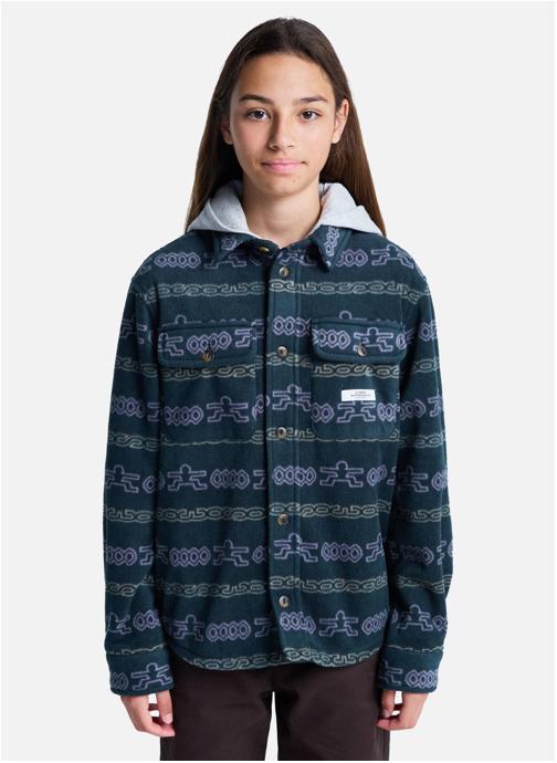 Element Blousons Polar Hooded Overshirt Y garçon bleu