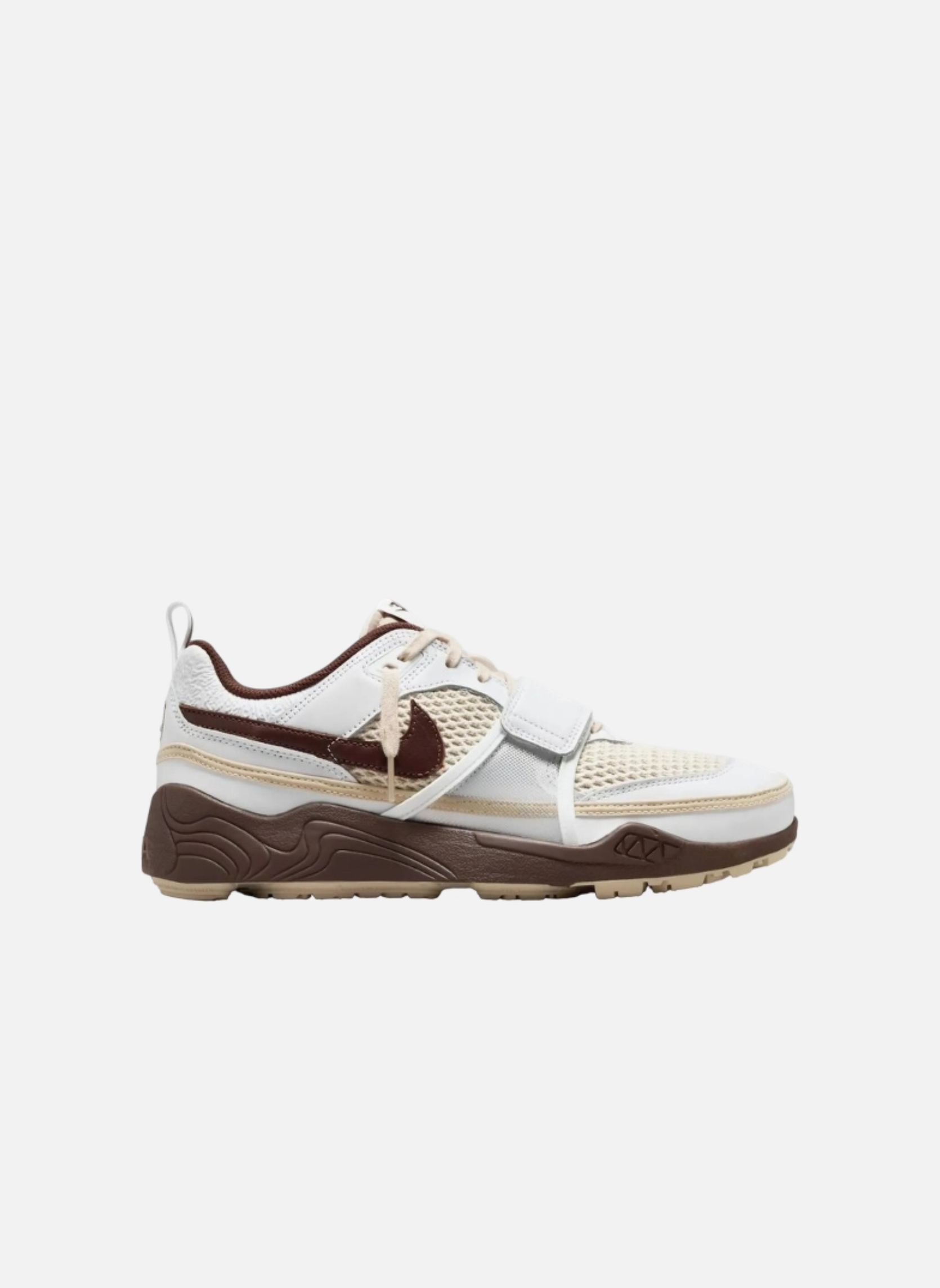Baskets basses Travis Scott Light Chocolate femme beige Nike Baskets basses Travis Scott Light Chocolate femme beige Beige