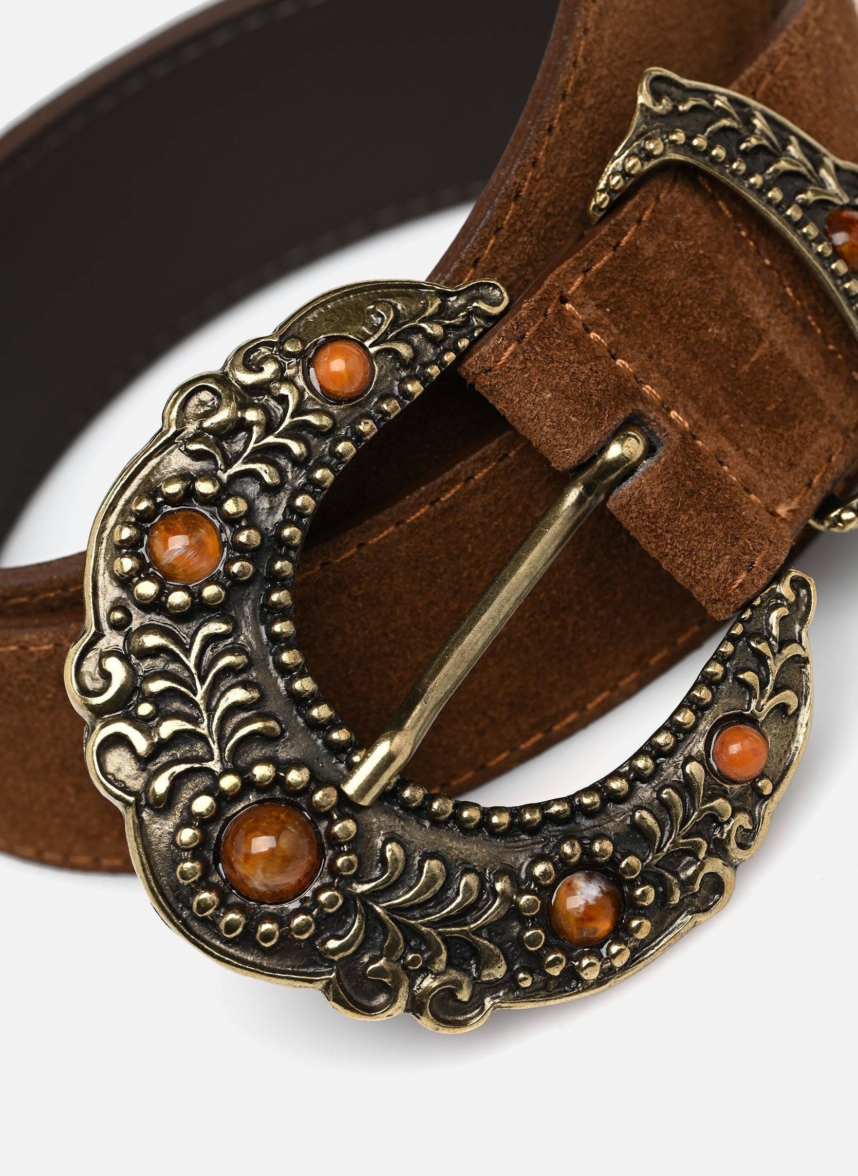 Ceintures Aicha femme marron La Petite Etoile Ceintures Aicha femme marron 16-MARRON