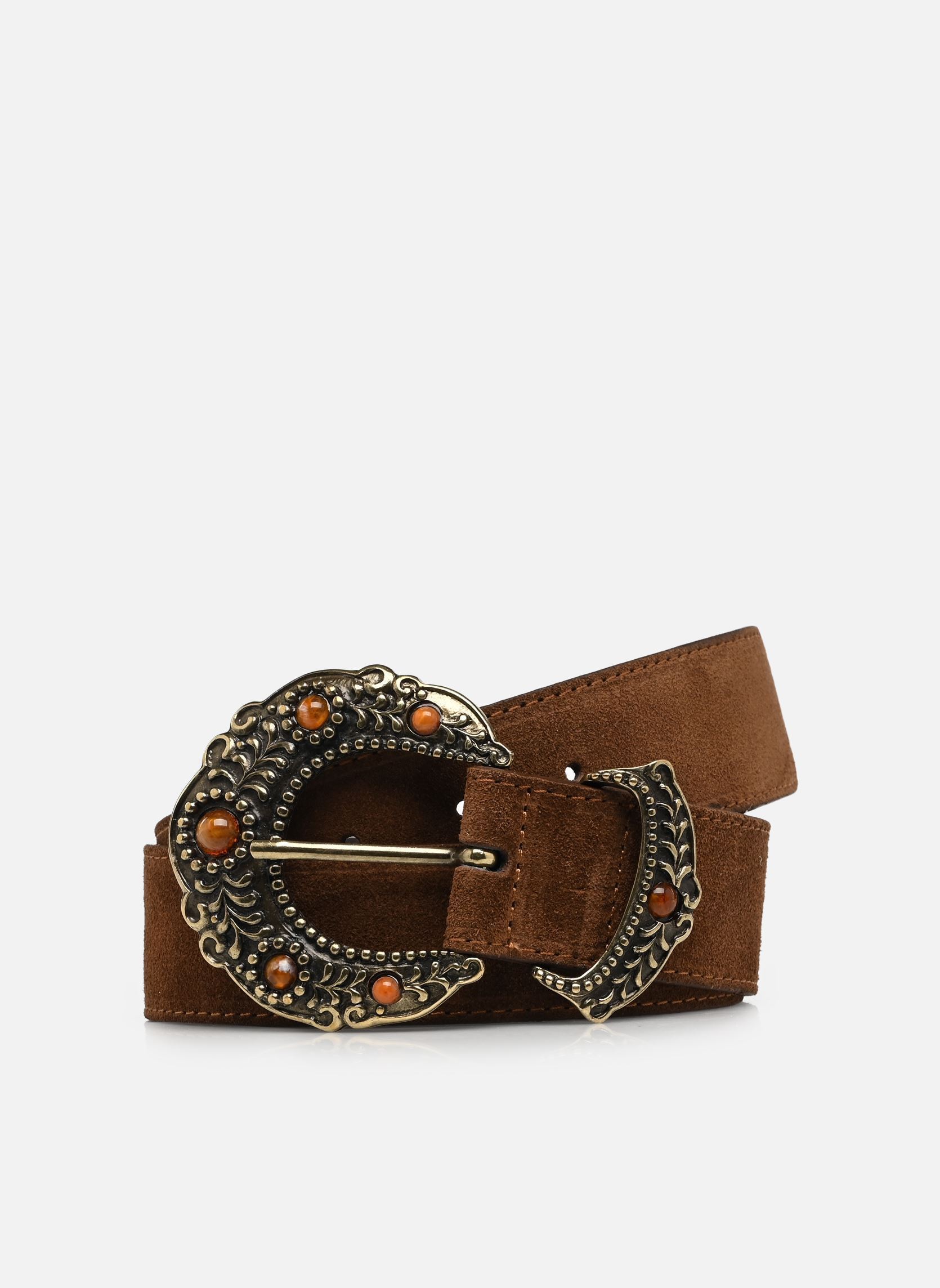 Ceintures Aicha femme marron La Petite Etoile Ceintures Aicha femme marron 16-MARRON