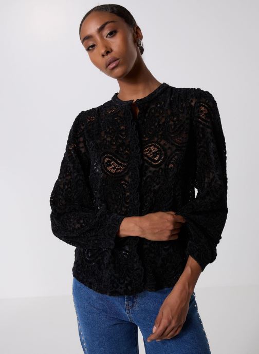 La Petite Etoile Blouses manches longues Bolentia femme noir