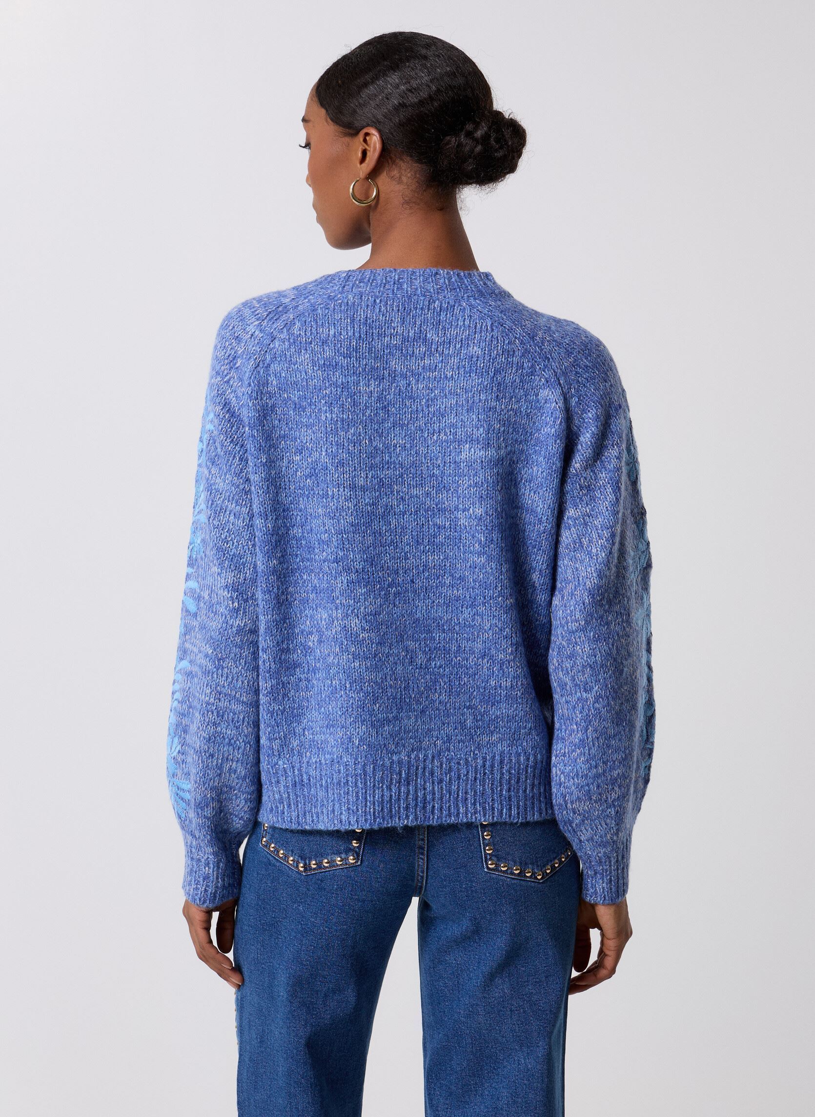 Pullover Maela damen blau La Petite Etoile Pullover Maela damen blau 20-BLEU