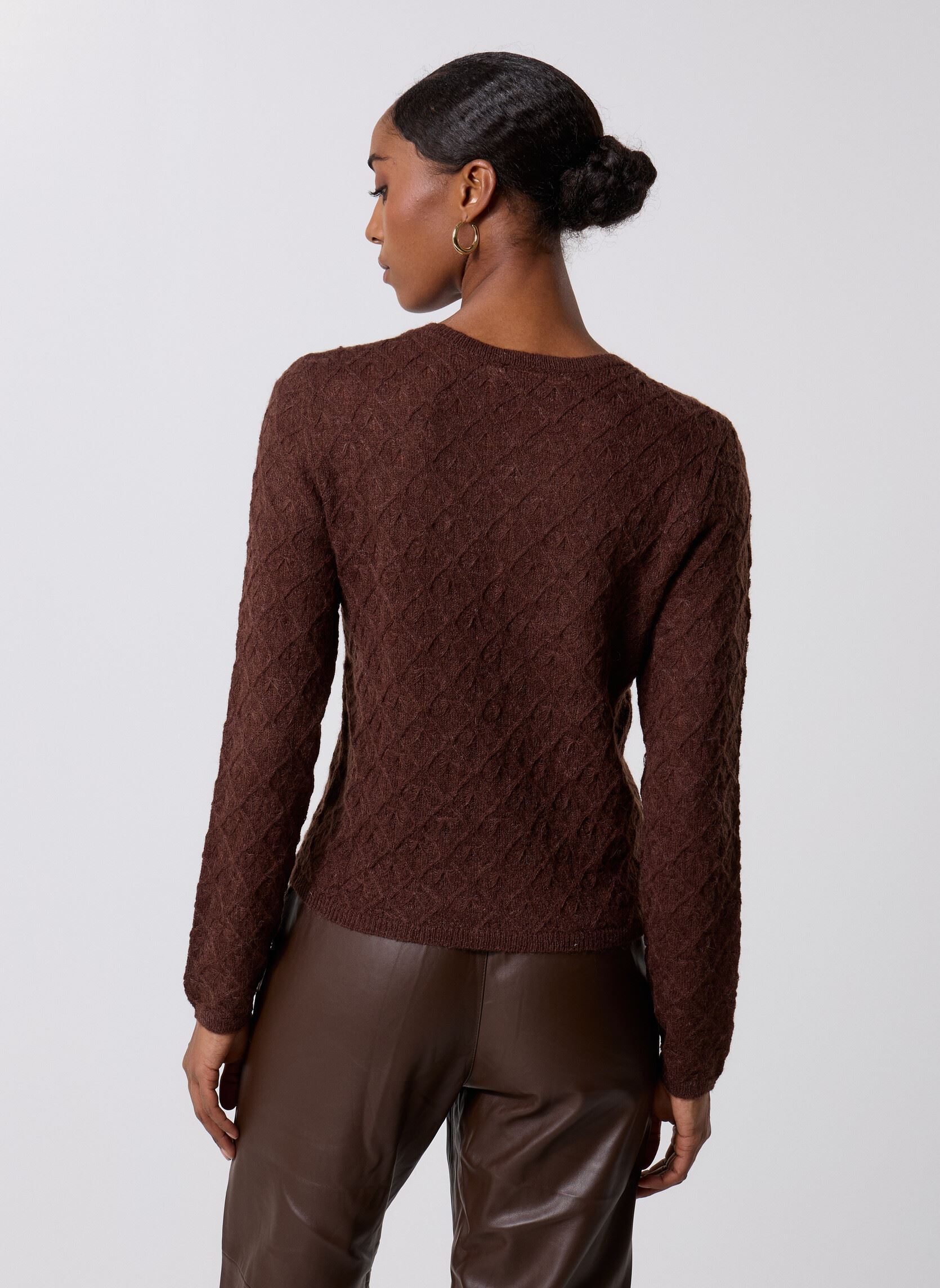 Strickjacken und Westen Meg damen braun La Petite Etoile Strickjacken und Westen Meg damen braun 16-MARRON