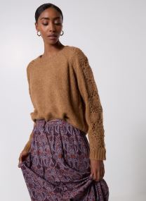 Pulls Melie femme marron