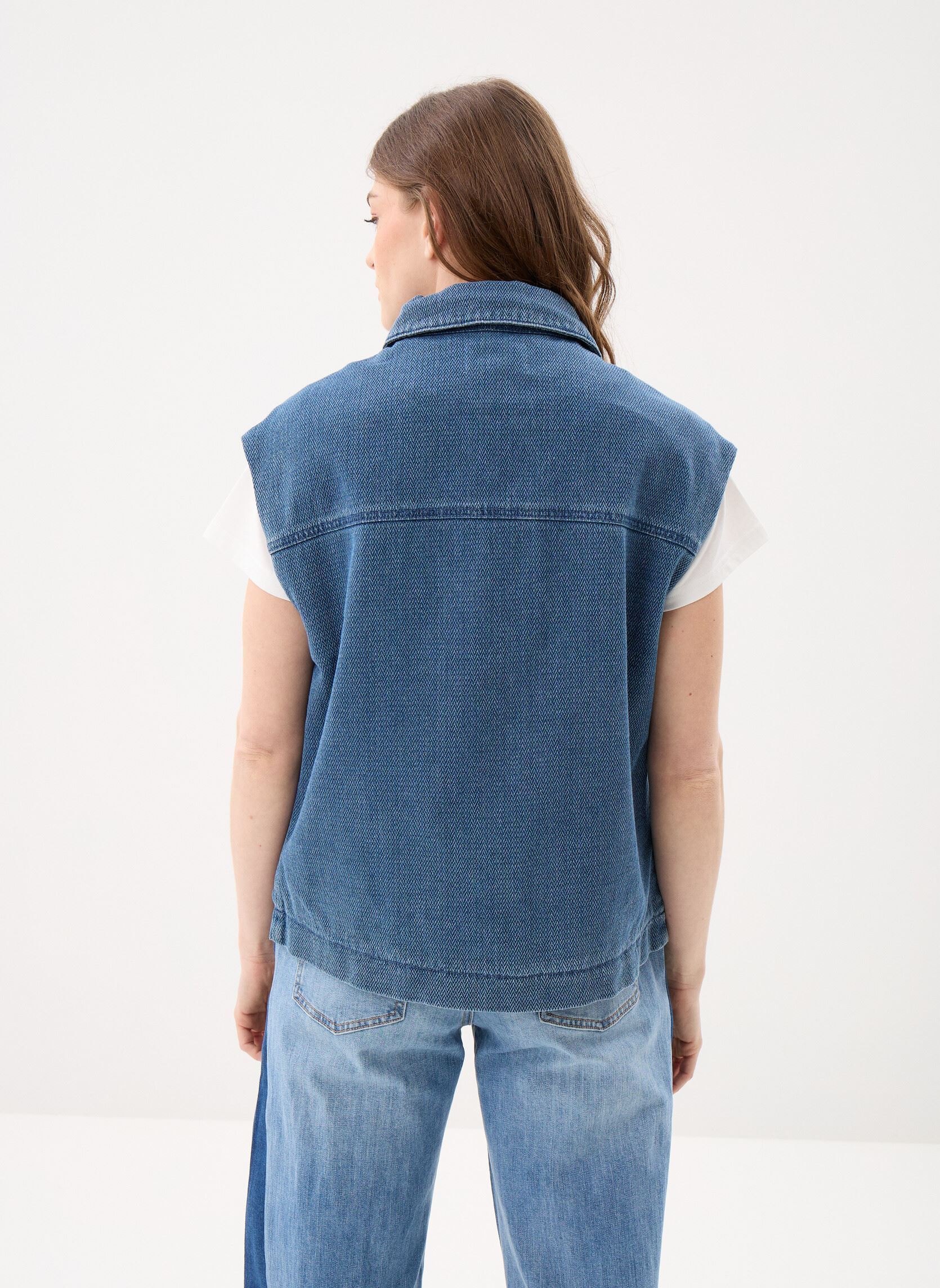 Westen Vaya damen blau La Petite Etoile Westen Vaya damen blau Double Wash