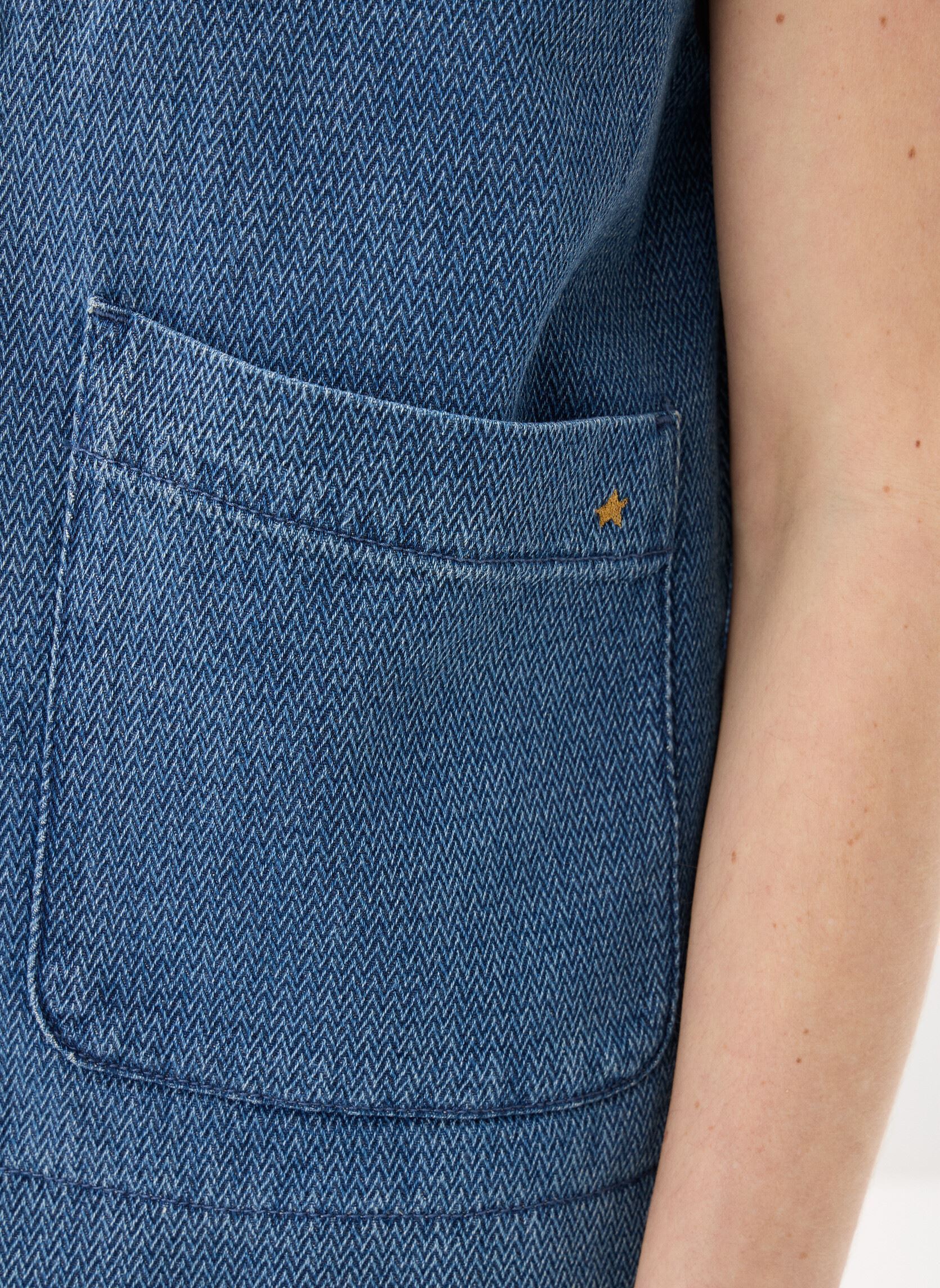 Westen Vaya damen blau La Petite Etoile Westen Vaya damen blau Double Wash