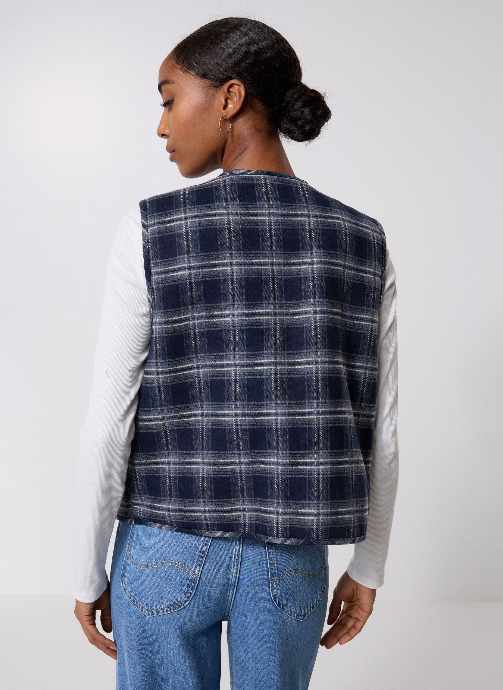 Vestes sans manches Vinka femme bleu La Petite Etoile Vestes sans manches Vinka femme bleu 25-MARINE