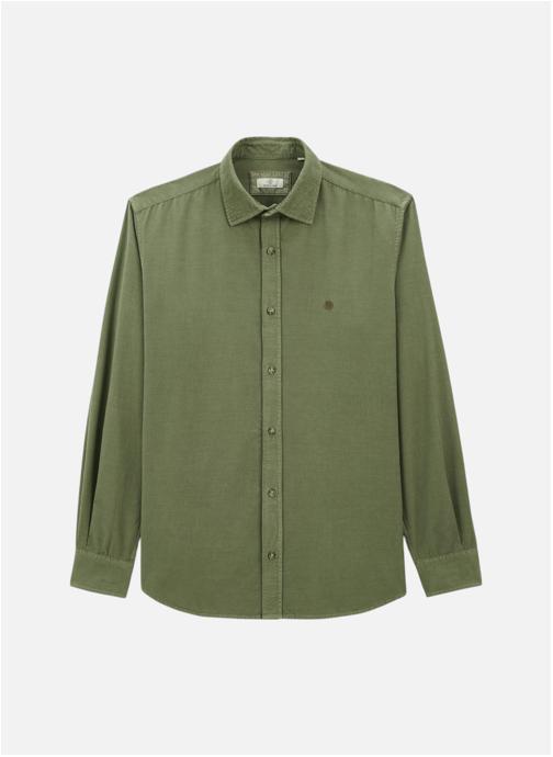 Serge Blanco Chemises Charles homme vert
