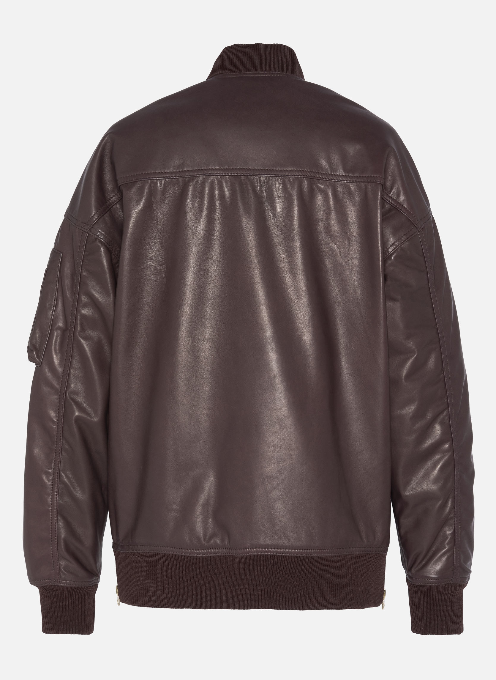 Vestes Bomber MA-1 long Noir femme rouge Schott Vestes Bomber MA-1 long Noir femme rouge Rouge foncé