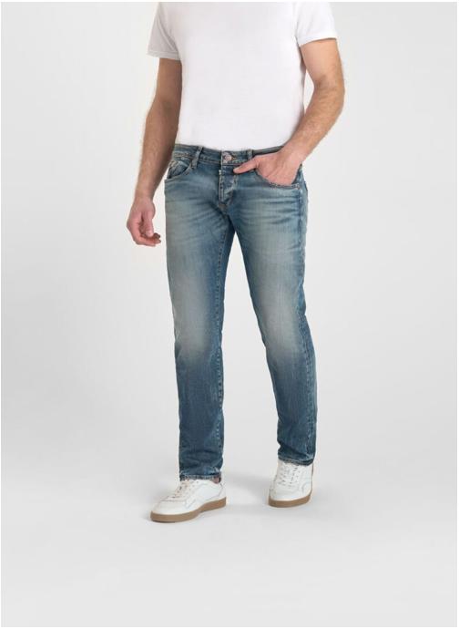 Le temps des cerises Jeans droit Jeans slim stretch 700/11 Blue homme bleu