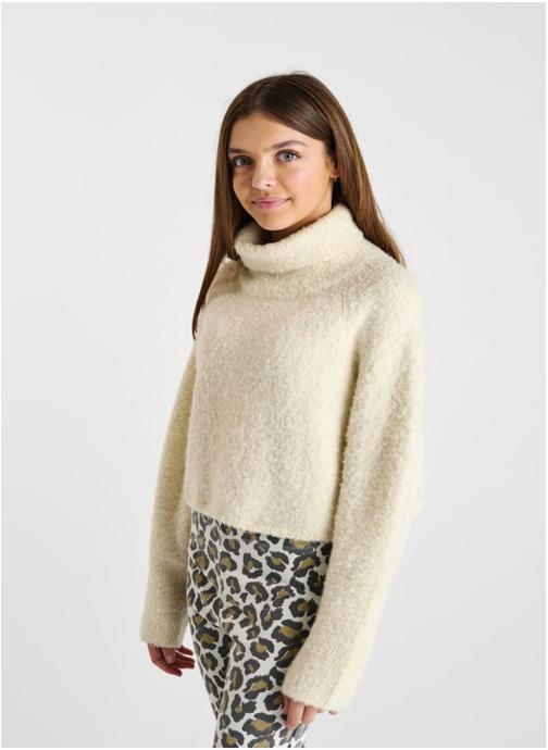 Le temps des cerises Pulls Pull ODRAGI White fille blanc