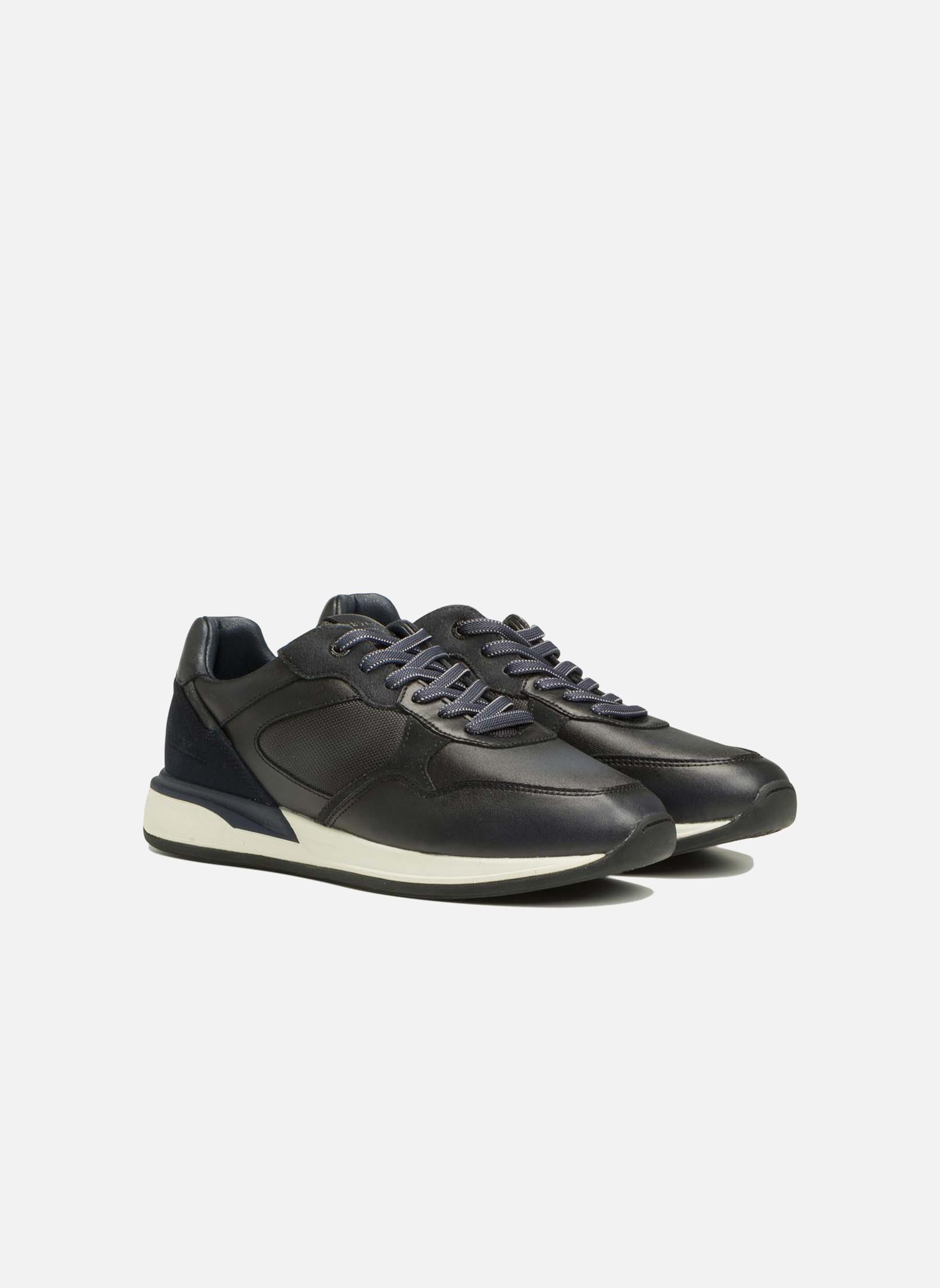 Baskets basses Paillon homme bleu Redskins Baskets basses Paillon homme bleu Bleu