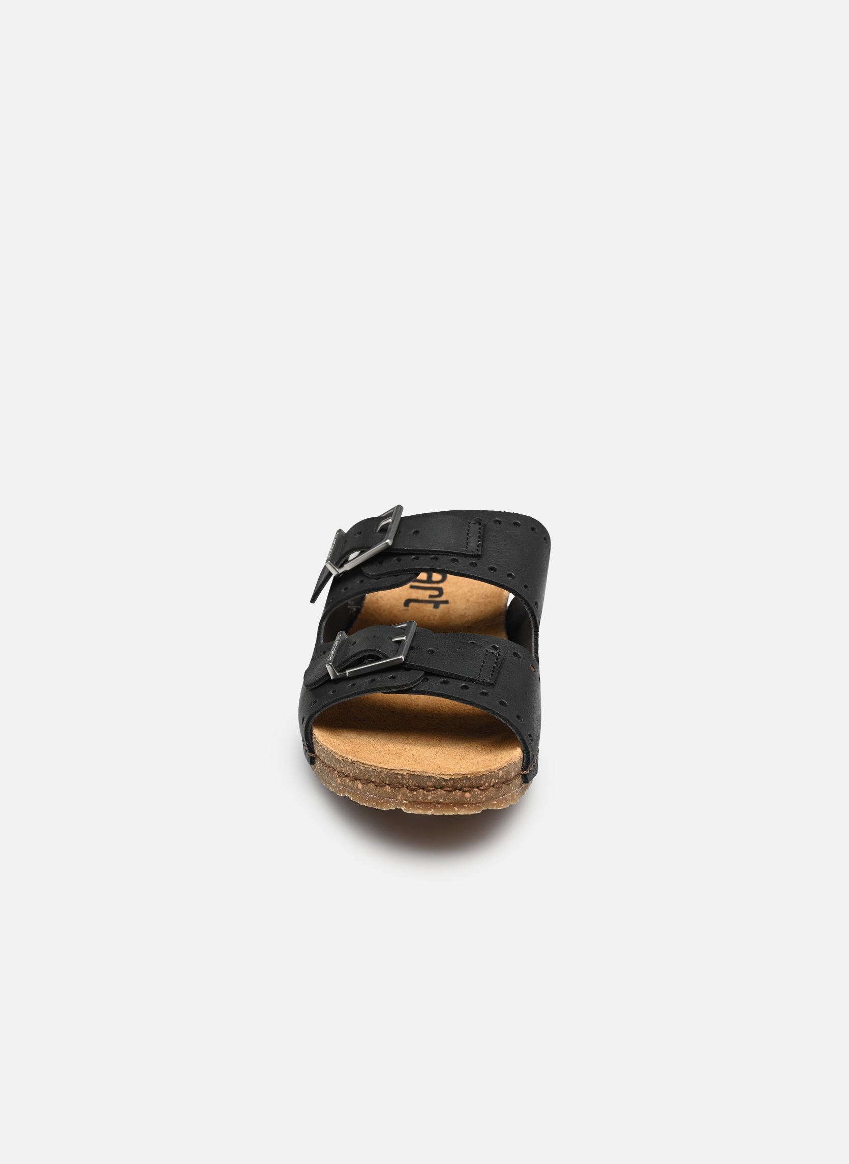 Mules et sabots CRETA 0127 femme noir Art Mules et sabots CRETA 0127 femme noir Black