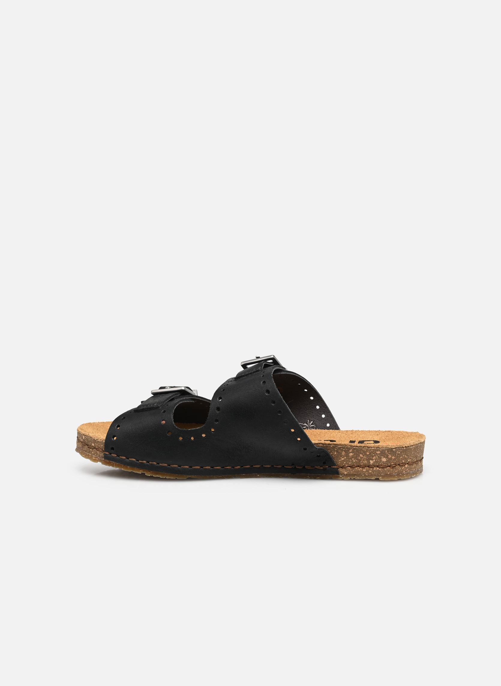 Mules et sabots CRETA 0127 femme noir Art Mules et sabots CRETA 0127 femme noir Black
