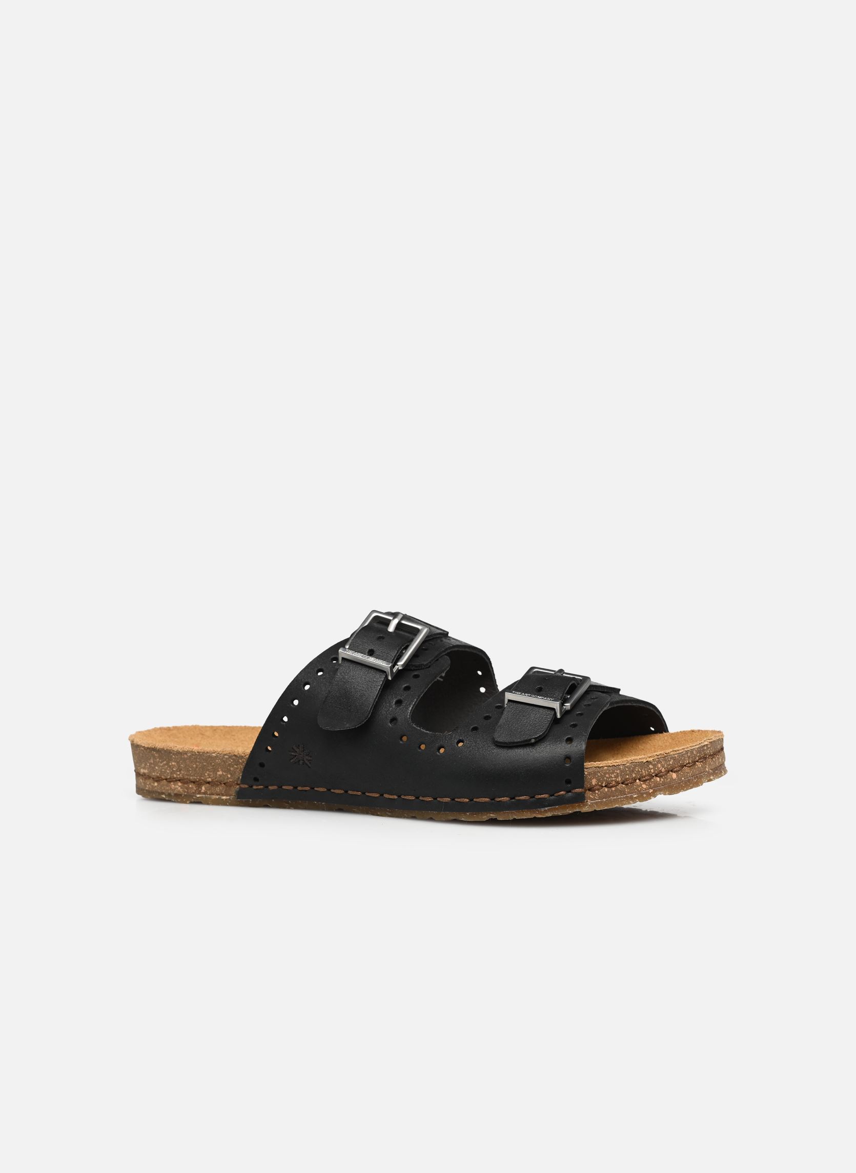 Mules et sabots CRETA 0127 femme noir Art Mules et sabots CRETA 0127 femme noir Black
