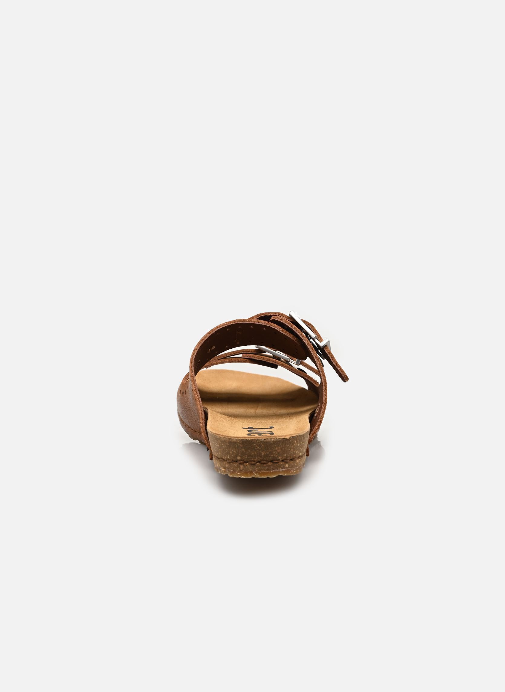 Mules et sabots CRETA 0127 femme marron Art Mules et sabots CRETA 0127 femme marron Cuero