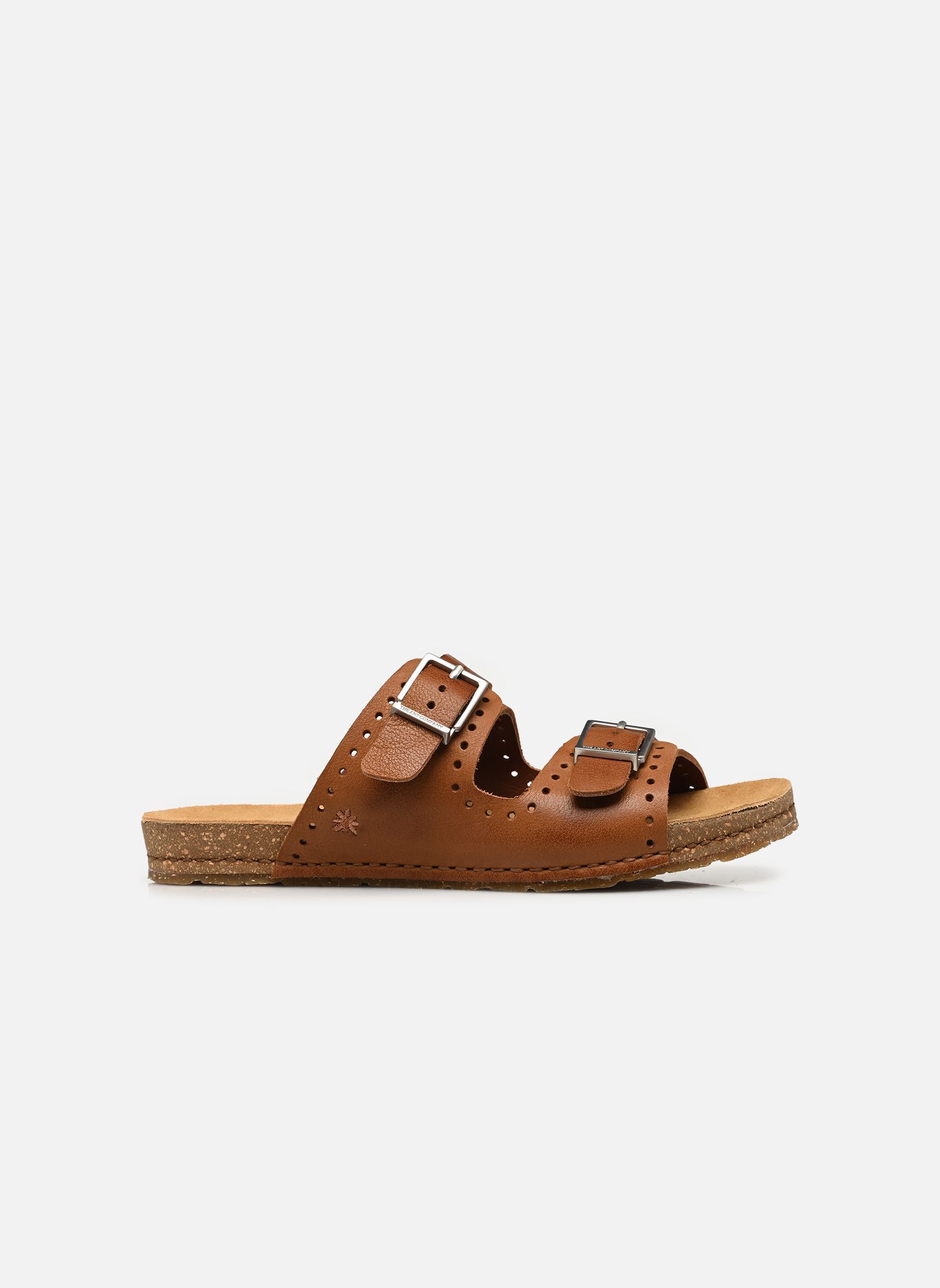 Mules et sabots CRETA 0127 femme marron Art Mules et sabots CRETA 0127 femme marron Cuero