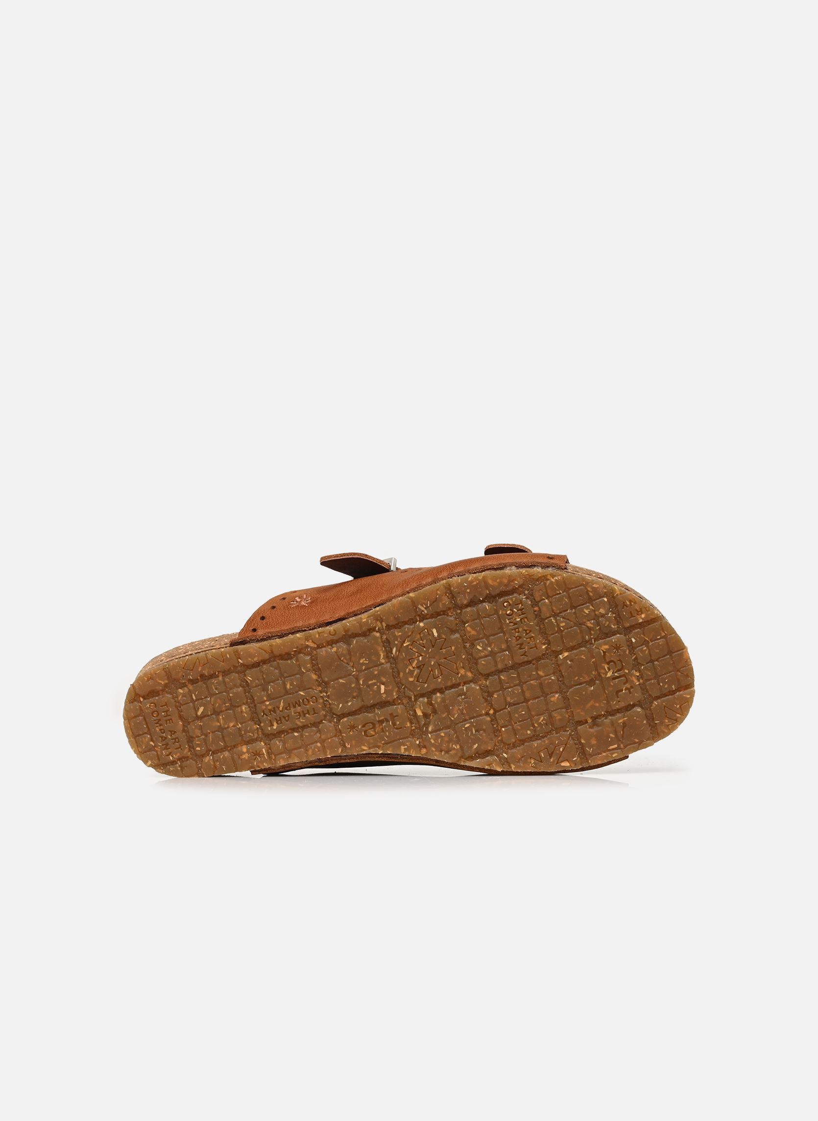 Mules et sabots CRETA 0127 femme marron Art Mules et sabots CRETA 0127 femme marron Cuero