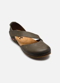 Platte sandalen CRETA 0384 dames groen