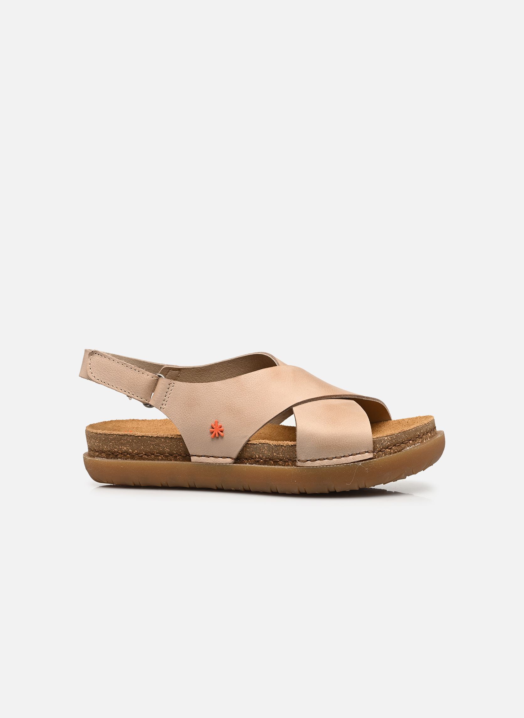 Sandales compensées et plateformes RHODES 1710S femme beige Art Sandales compensées et plateformes RHODES 1710S femme beige Cream