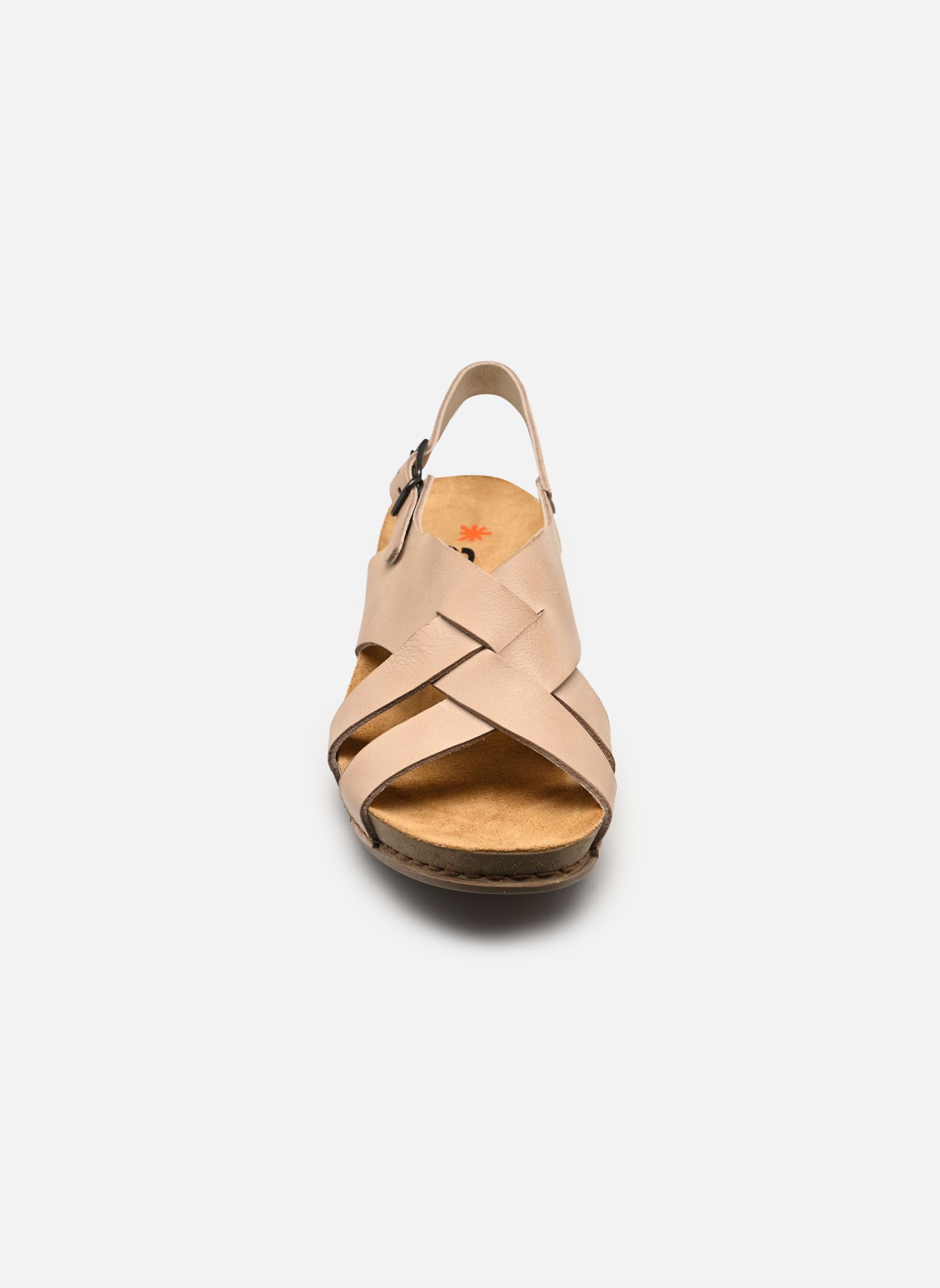 Sandalen met sleehak en plateau I LIVE 1934 dames beige Art Sandalen met sleehak en plateau I LIVE 1934 dames beige Cream