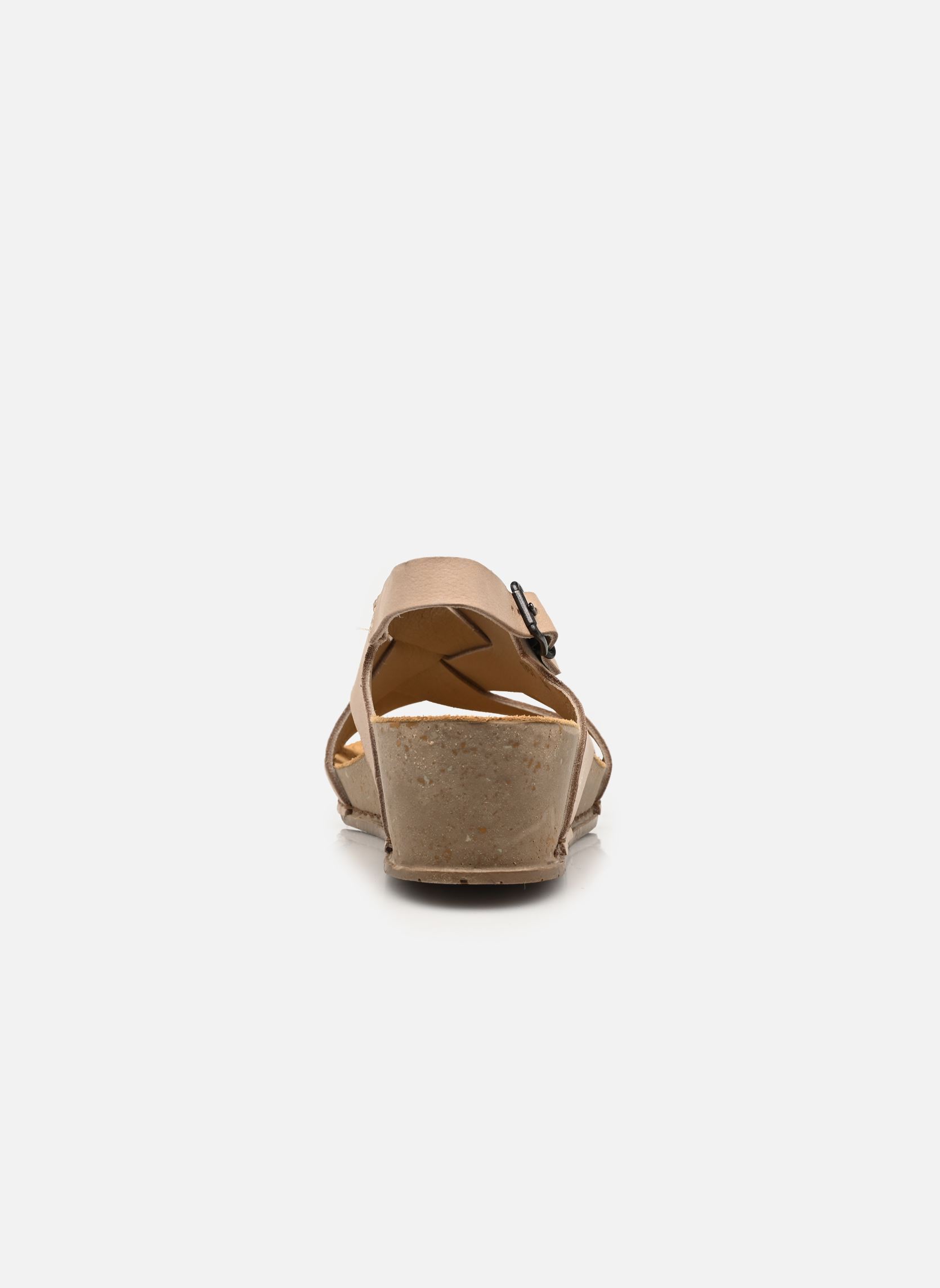 Sandalen met sleehak en plateau I LIVE 1934 dames beige Art Sandalen met sleehak en plateau I LIVE 1934 dames beige Cream