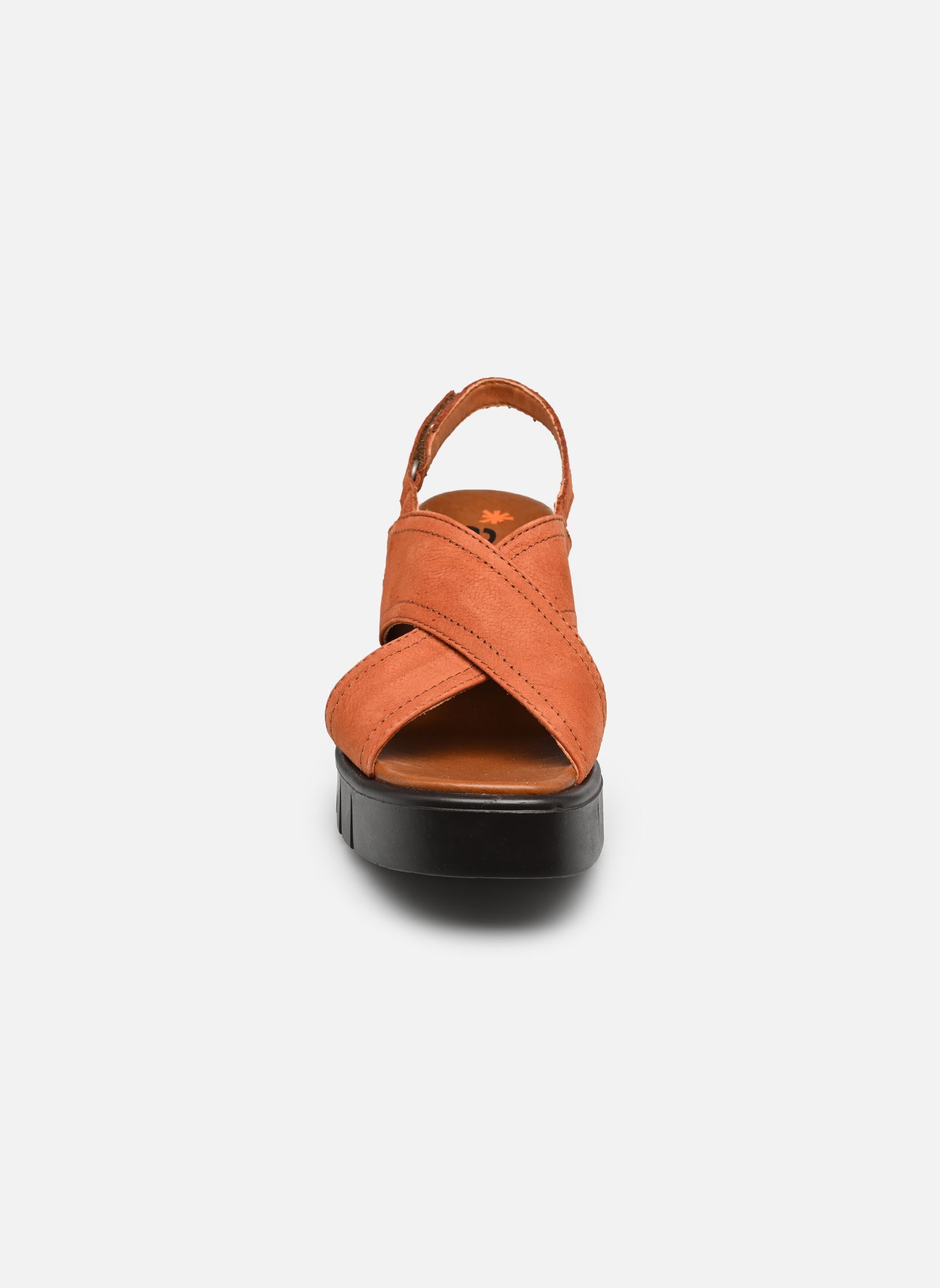 Sandalen EIVISSA 1990 dames oranje Art Sandalen EIVISSA 1990 dames oranje DARK ORANGE-BROWN