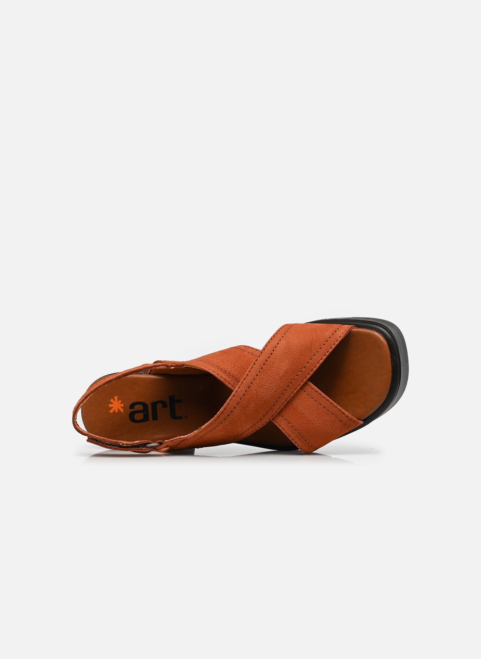 Sandalen EIVISSA 1990 dames oranje Art Sandalen EIVISSA 1990 dames oranje DARK ORANGE-BROWN
