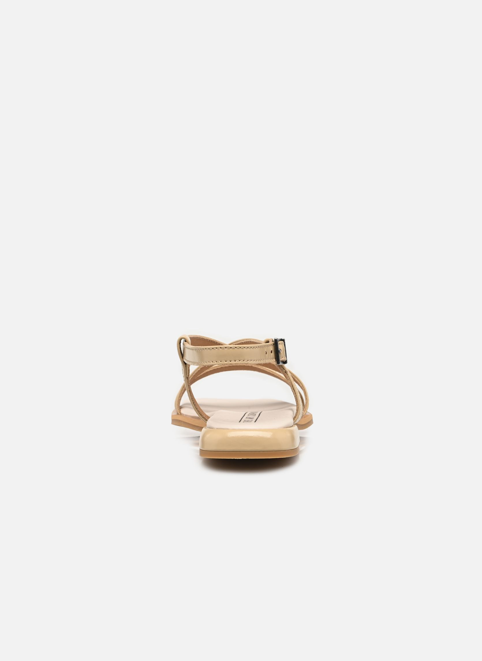Platte sandalen BERGAMO 2001 dames beige Art Platte sandalen BERGAMO 2001 dames beige Champagne