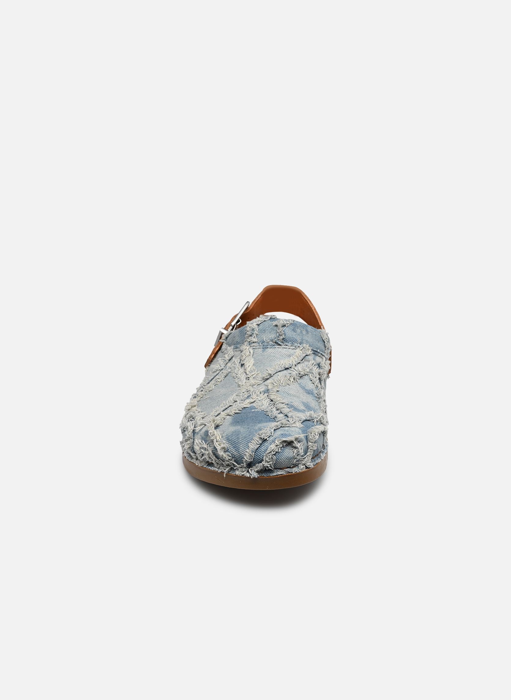 Flache Sandalen KASSEL 2024S damen blau Art Flache Sandalen KASSEL 2024S damen blau DENIM-CUERO