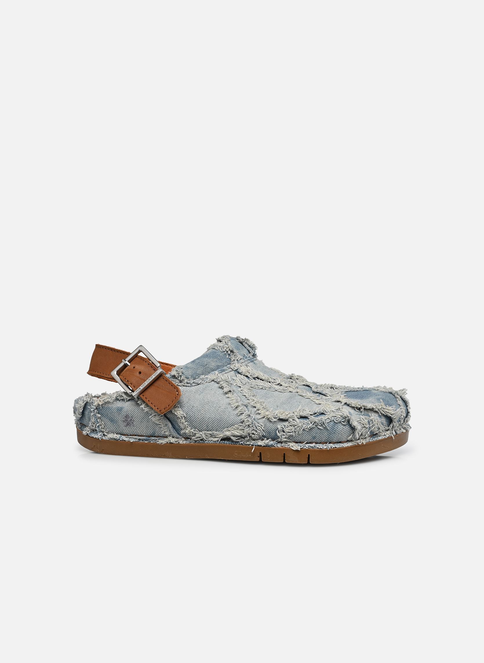 Flache Sandalen KASSEL 2024S damen blau Art Flache Sandalen KASSEL 2024S damen blau DENIM-CUERO