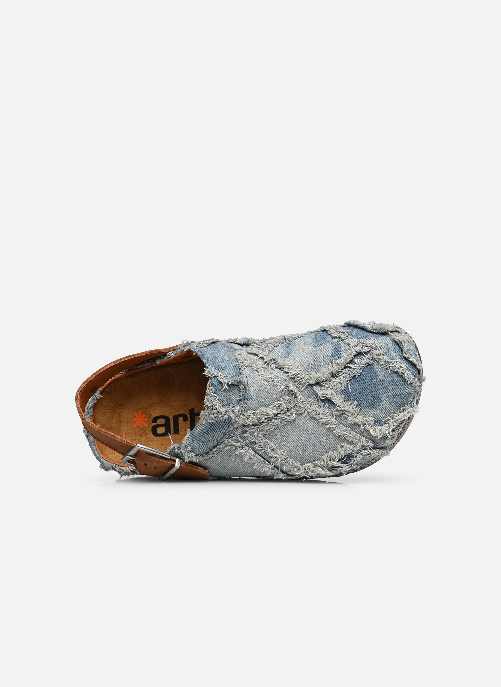 Flache Sandalen KASSEL 2024S damen blau Art Flache Sandalen KASSEL 2024S damen blau DENIM-CUERO