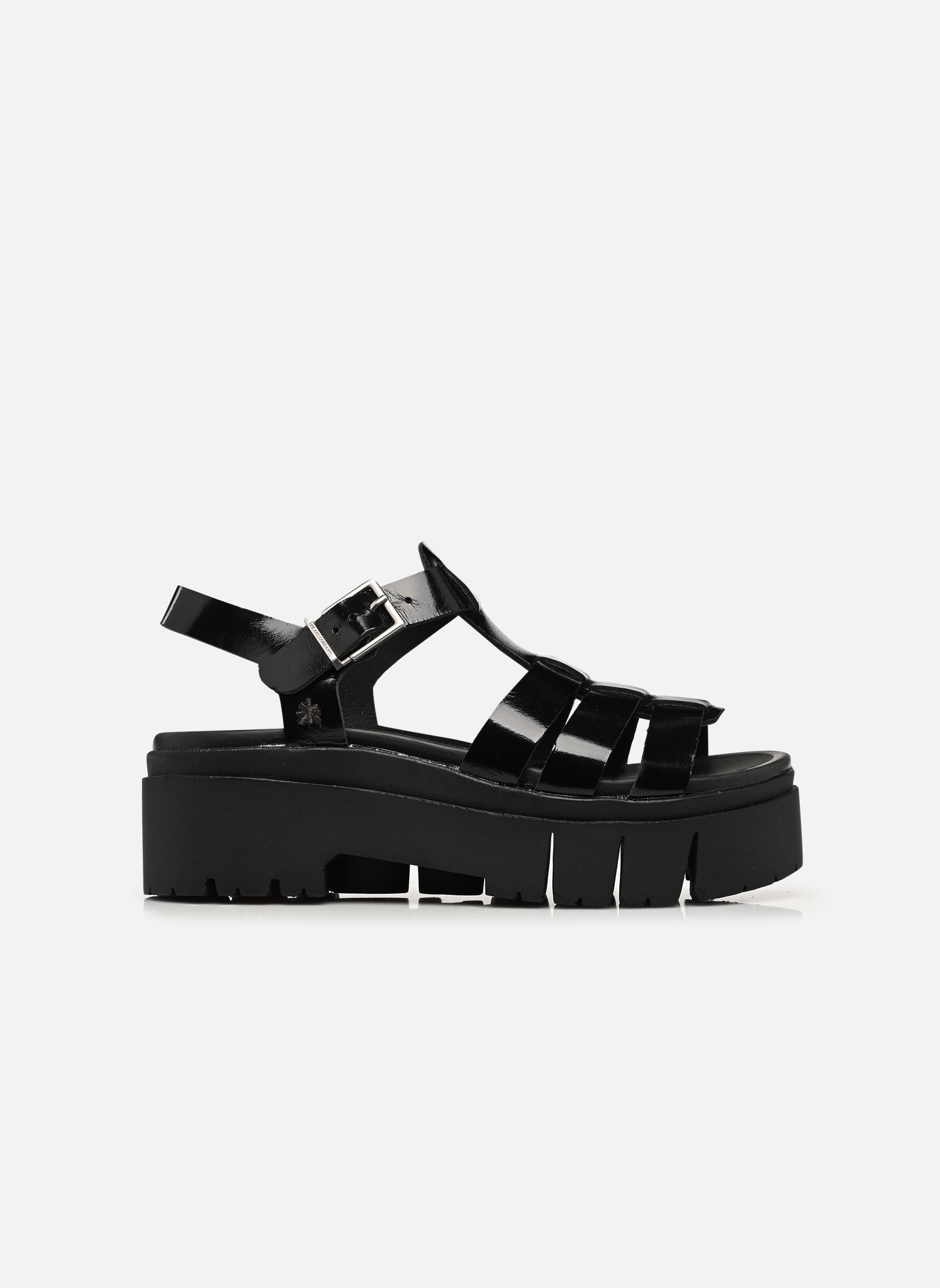 Sandales compensées et plateformes LEEDS 2042 femme noir Art Sandales compensées et plateformes LEEDS 2042 femme noir Black