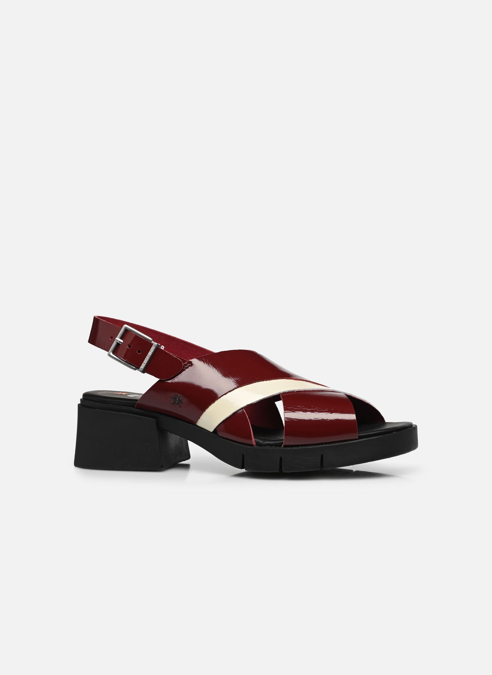 Sandales VARSOVIA 2063 femme bordeaux Art Sandales VARSOVIA 2063 femme bordeaux Burdeos-Cream