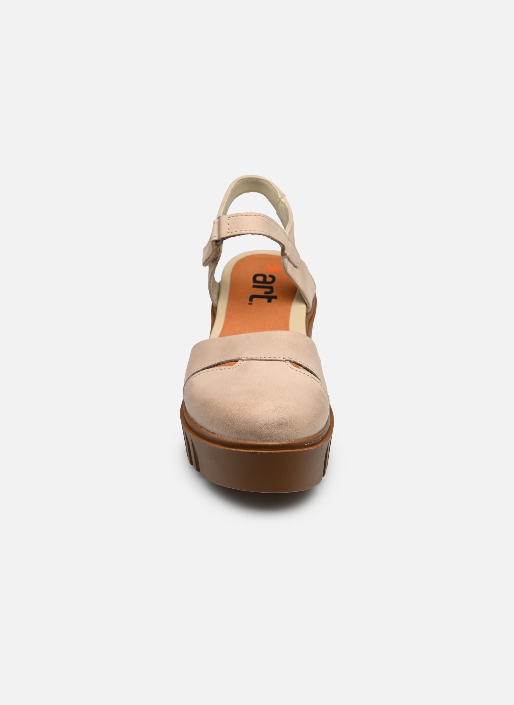 Sandalen met sleehak en plateau CATANIA 2083 dames beige Art Sandalen met sleehak en plateau CATANIA 2083 dames beige Cream