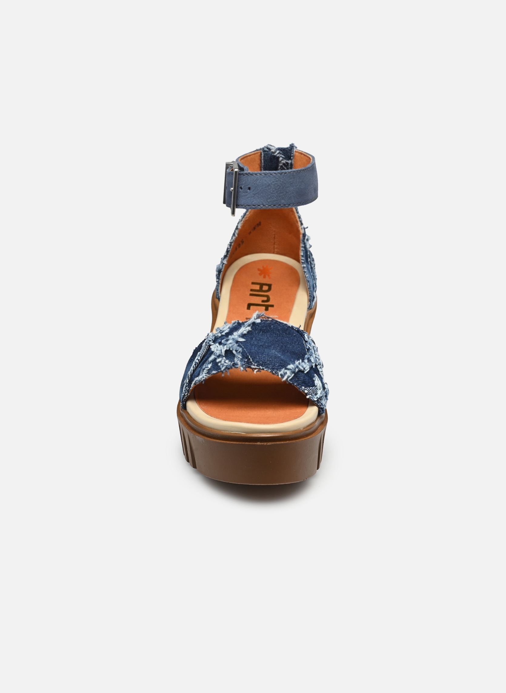Sandali con zeppa e plateau CATANIA 2085S donna blu Art Sandali con zeppa e plateau CATANIA 2085S donna blu Ocean