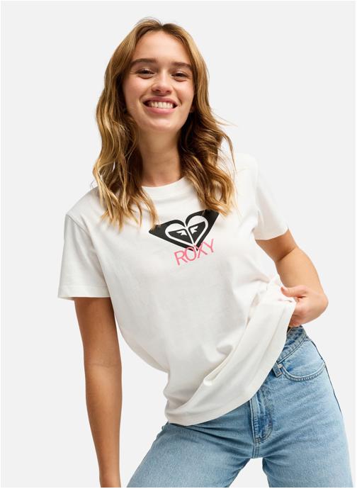 Roxy Tee-shirts Ocean Road Art femme blanc