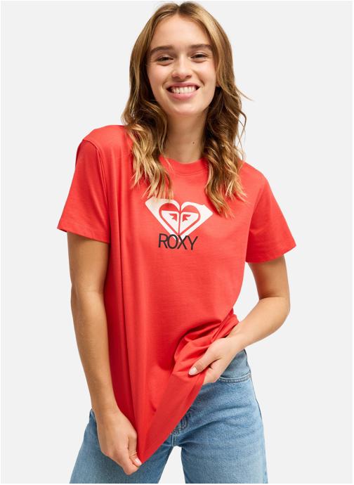 Roxy Tee-shirts Ocean Road Art femme rouge