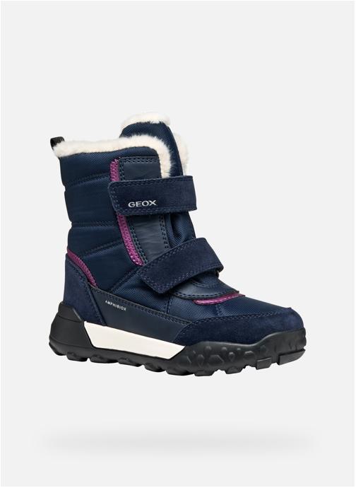 Geox Bottines J TREKKYUP GIRL B ABX fille bleu
