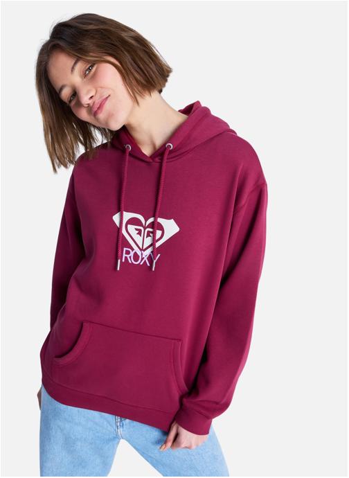 Roxy Vestes polaires Surf Stoked Brushed Art femme rouge