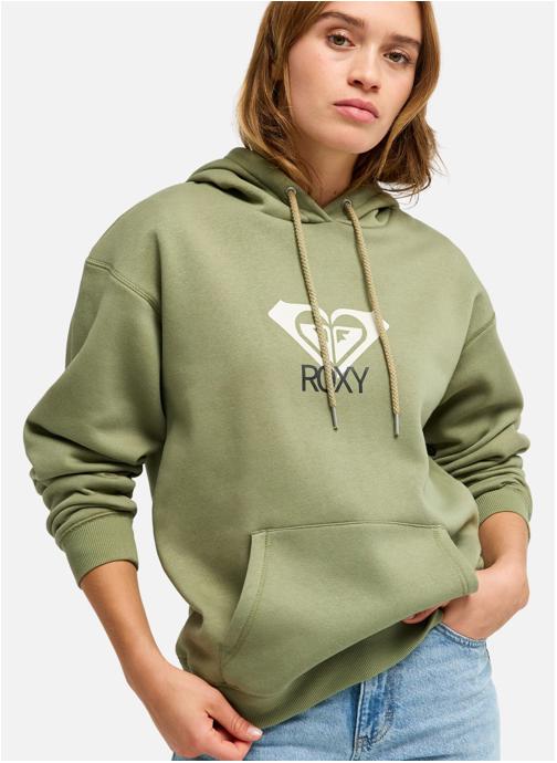 Roxy Vestes polaires Surf Stoked Brushed Art femme vert