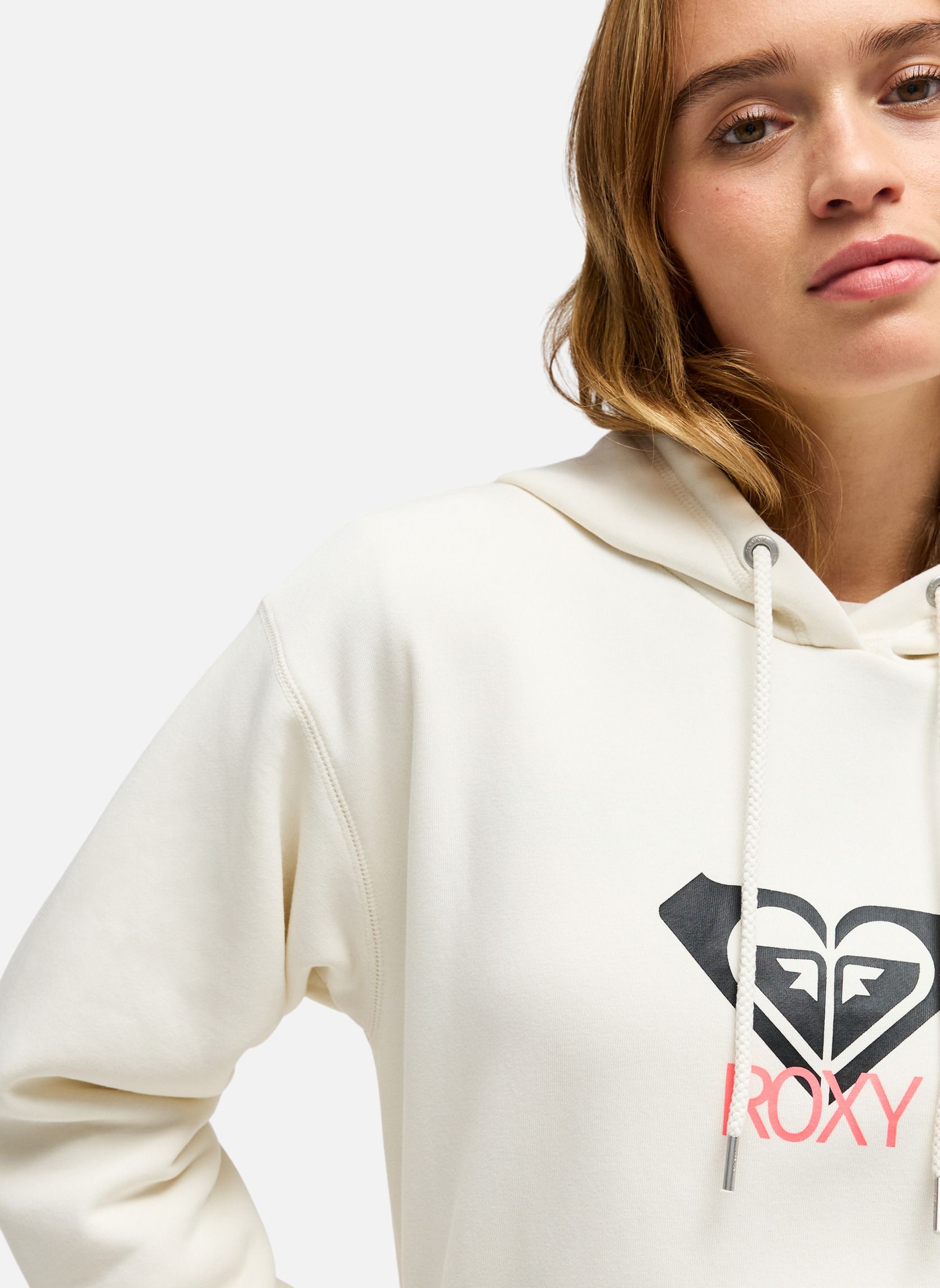 Vestes polaires Surf Stoked Brushed Art femme blanc Roxy Vestes polaires Surf Stoked Brushed Art femme blanc Blanc