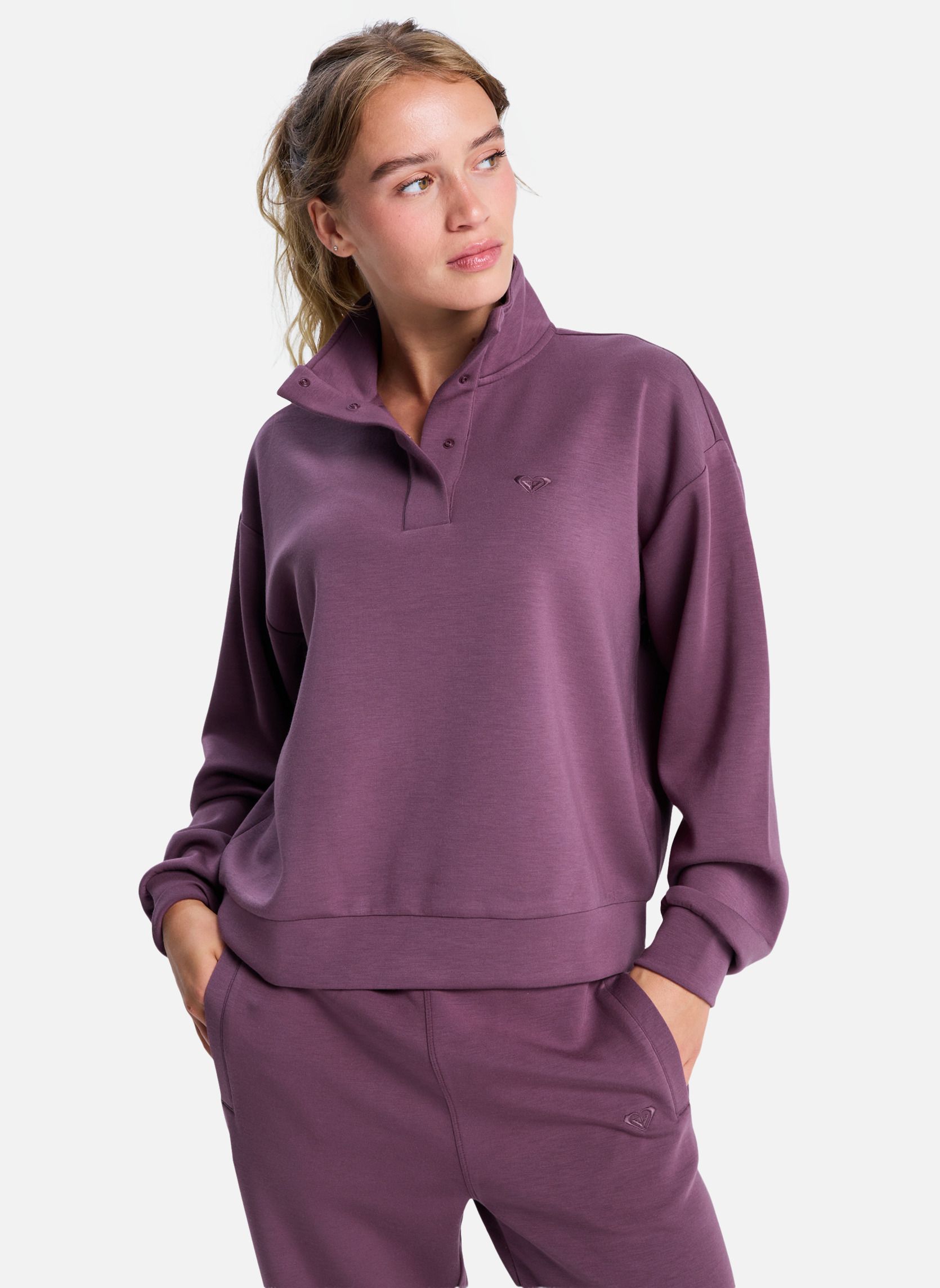 Vestes polaires Rise & Vibe Sweet femme rouge Roxy Vestes polaires Rise & Vibe Sweet femme rouge Rouge