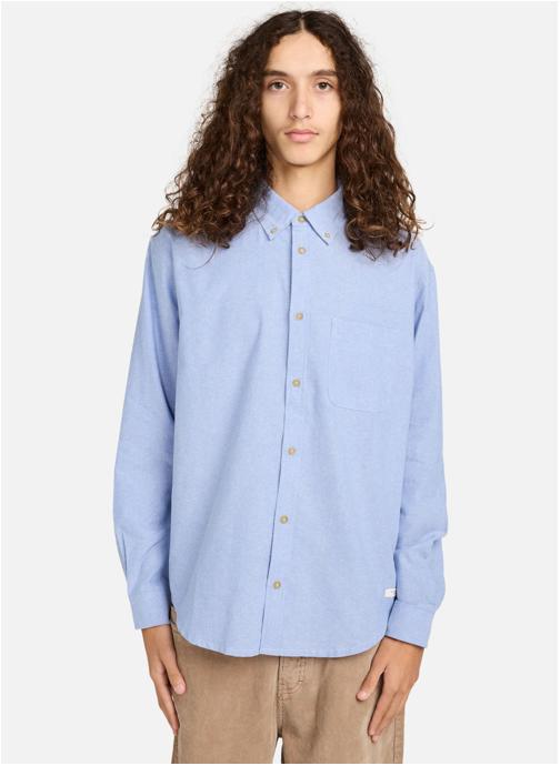Element Chemises Button Down Regular Oxford homme bleu