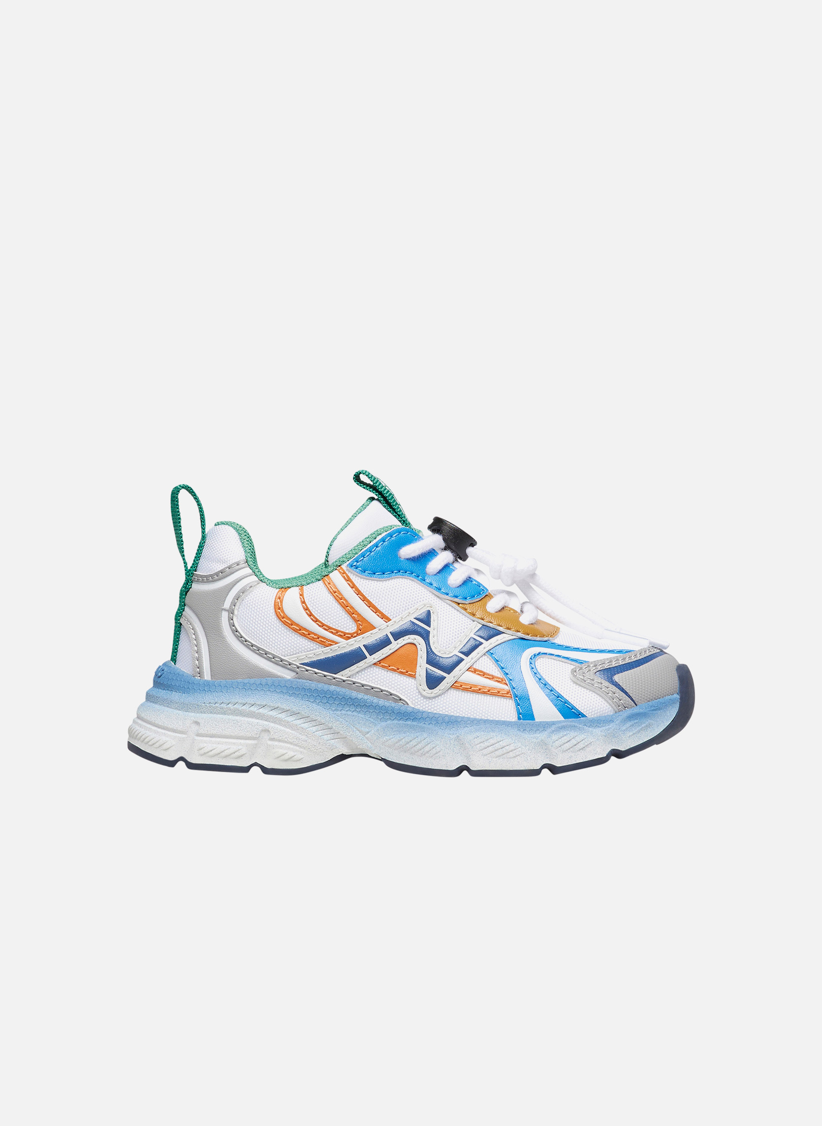 Baskets basses Sneakers WAVE. Azurin garçon bleu Naturino Baskets basses Sneakers WAVE. Azurin garçon bleu Bleu gris