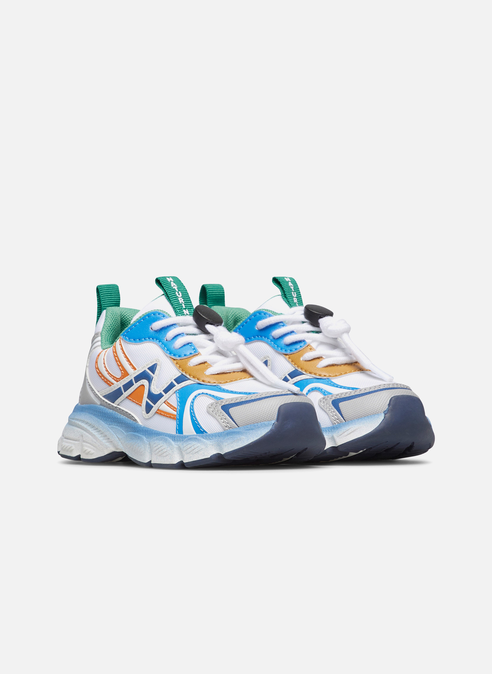 Baskets basses Sneakers WAVE. Azurin garçon bleu Naturino Baskets basses Sneakers WAVE. Azurin garçon bleu Bleu gris