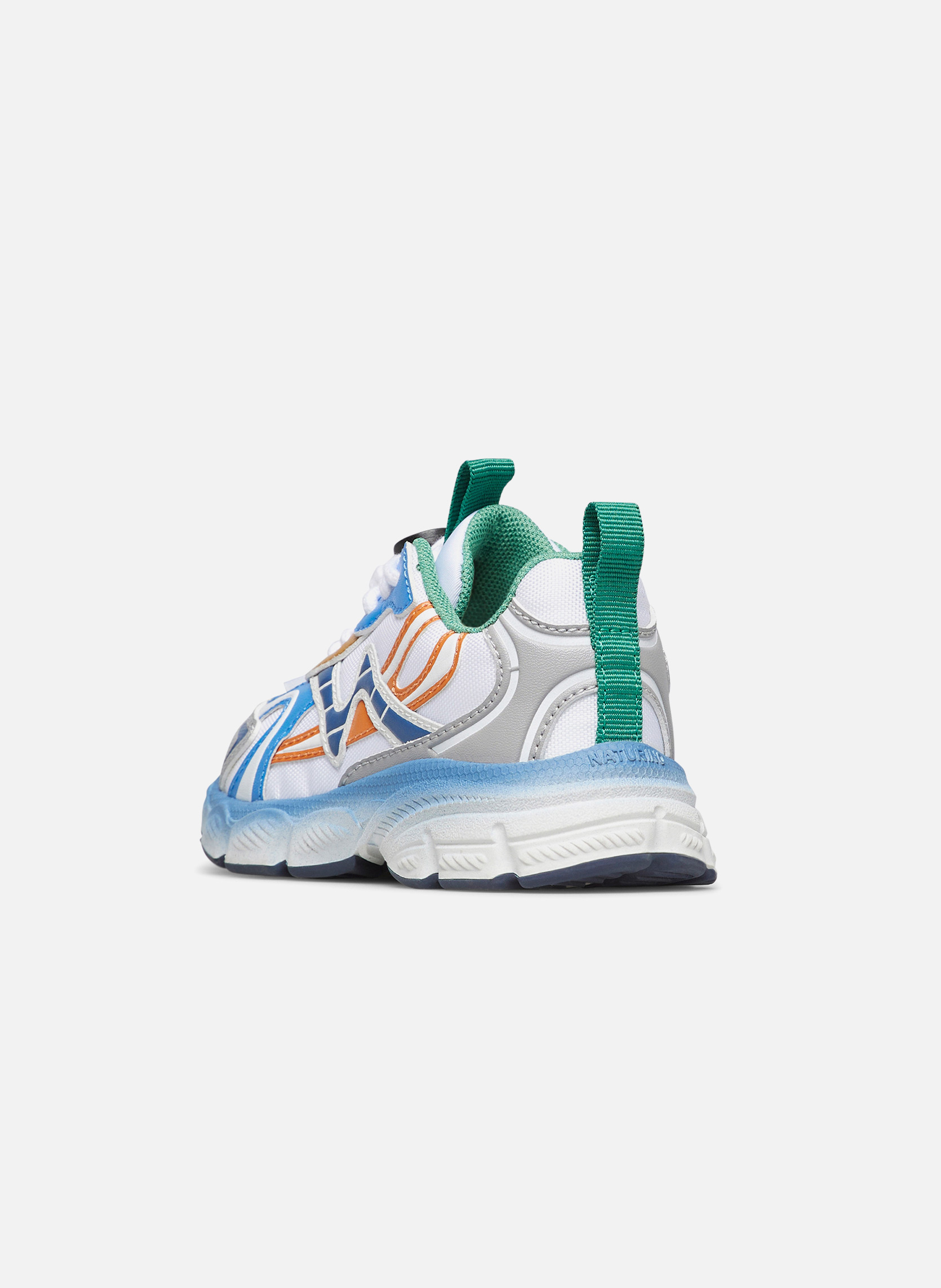 Baskets basses Sneakers WAVE. Azurin garçon bleu Naturino Baskets basses Sneakers WAVE. Azurin garçon bleu Bleu gris
