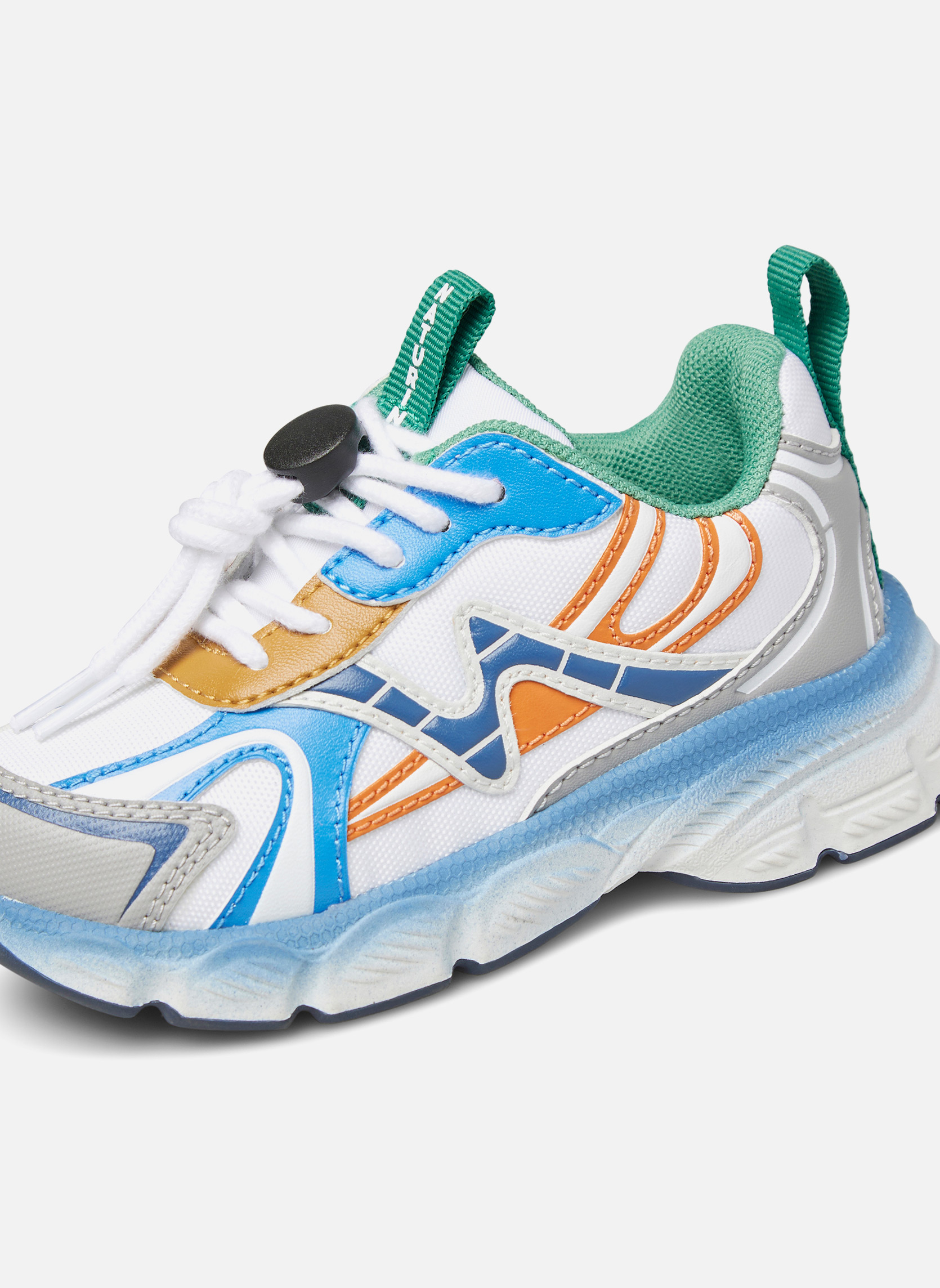 Baskets basses Sneakers WAVE. Azurin garçon bleu Naturino Baskets basses Sneakers WAVE. Azurin garçon bleu Bleu gris