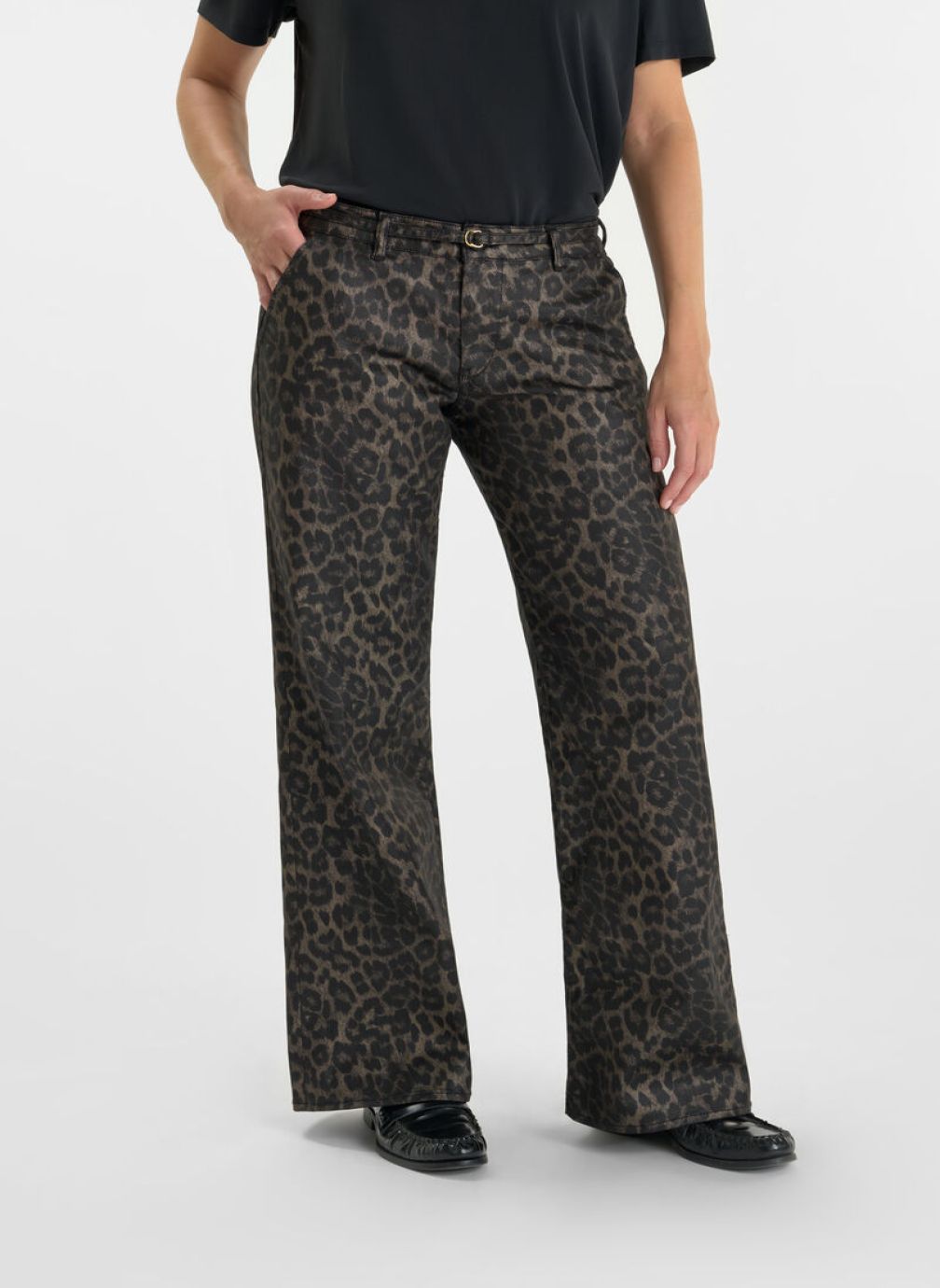 Pantalons droit Pantalon flare TAHIS Black femme noir Le temps des cerises Pantalons droit Pantalon flare TAHIS Black femme noir Noir