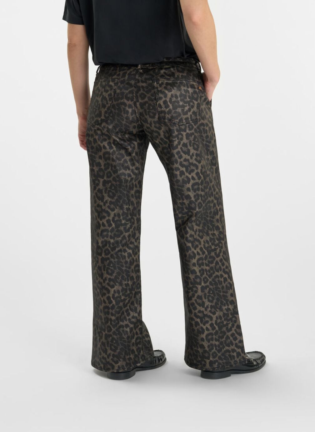 Pantalons droit Pantalon flare TAHIS Black femme noir Le temps des cerises Pantalons droit Pantalon flare TAHIS Black femme noir Noir